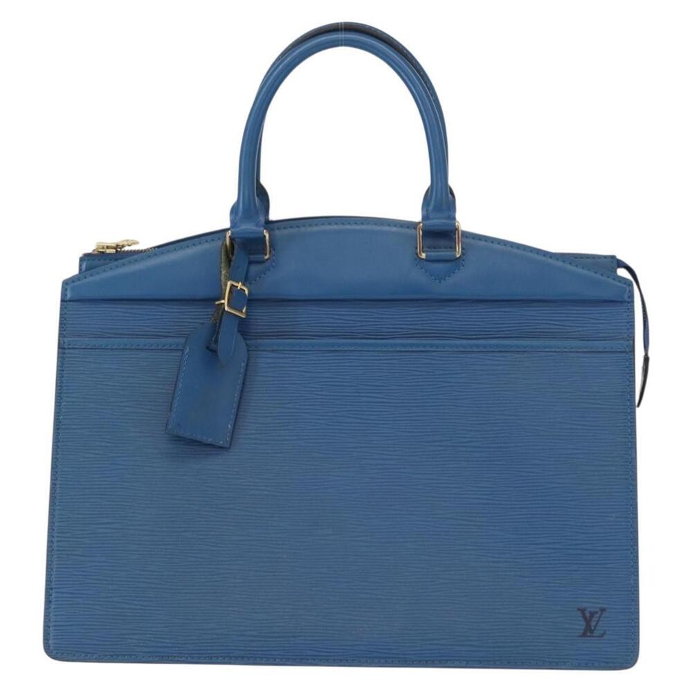 LOUIS VUITTON Epi Riviera Hand Bag Blue M48185 LV Auth 151756 - Picture 13 of 16